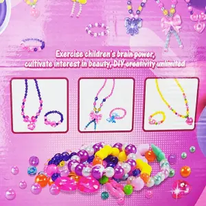 Set Kit Hacer Pulseras Collares Juguete: ¡Despierta la Creatividad! - Set Kit Hacer Pulseras Collares Juguete