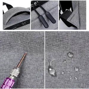Morral Antirrobo con Puerto USB: Seguridad y Conectividad en un Solo Bolso - Morral Antirrobo Con Puerto USB
