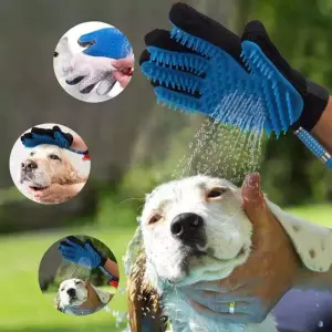 Guante de Baño para Mascotas con Manguera: ¡La Solución Perfecta para un Baño Sin Estrés! - Guante  Baño Para Mascotas Con Manguera