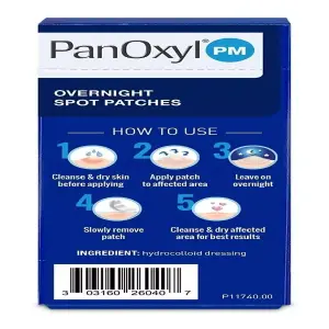 Panoxyl Parches Para El Acné (40 Und): Tu Solución Discreta y Efectiva - Panoxyl Parches Para El Acné (40 Und)