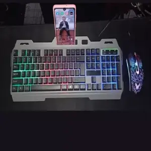 Teclado y Mouse Game Metalicé Cmk 198 ⚡: Experiencia de Juego Superior - Teclado y Mouse Game Metalicé Cmk 198 ⚡