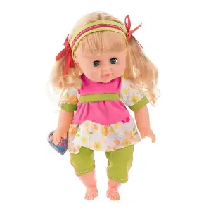 Muñeco Bebé Flor Verde: ¡El compañero ideal para tu pequeño! - Muñeco Bebe Flor Verde Pañal Vacinilla