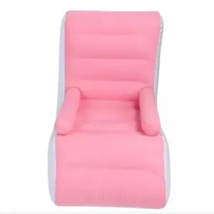 Silla Inflable Ergonómica ROSADO: Tu Refugio de Confort - Silla Inflable Ergonómico ROSADO