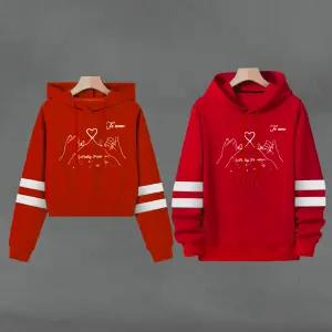 Buso Buzo MANOS PINKY ROJO: La Comodidad Perfecta - Buso Buzo, Hoodie MANOS PINKY ROJO