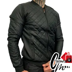 Chaqueta de Cuero Textil para Motociclista T37 - Chaqueta cuero textil piloto  T37  Hombr