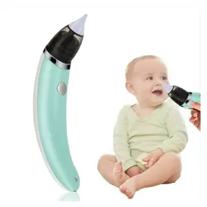 Extractor Nasal Azul Bebé Recargable: Alivio Suave y Eficaz para tu Bebé - Extractor Nasal Azul Bebe Recargable