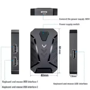 Combo Gamer 4 en 1 Para Celular JG-833: ¡Lleva tu experiencia de juego al siguiente nivel! - Combo Gamer 4 en 1 Para Celular JG-833