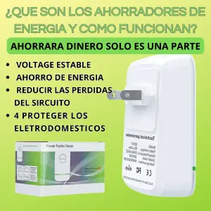 AHORRADOR DE ENERGÍA: ¡Domina tu consumo eléctrico! - AHORRADOR DE ENERGIA