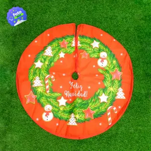 Falda Navideña Pie de Árbol YG-946: ¡Un Toque Mágico para tu Navidad! - Pie De Árbol Falda Navideño YG-946