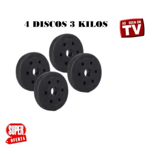 Combo de 4 Discos de 2,5 kg o 5 lb - Combo 4 Discos 2,5kg O 5lb