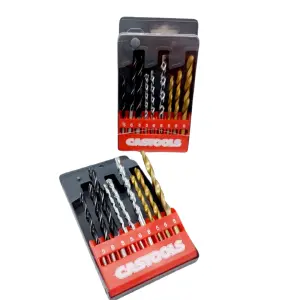 JUEGO DE BROCAS: Madera, Concreto y Metal - JUEGO DE BROCAS MADERA CONCRETO Y METAL