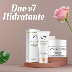DUO ACLARANTE V7: Máscara Facial de Granada para Piel Radiante - DUO ACLARANTE  V7