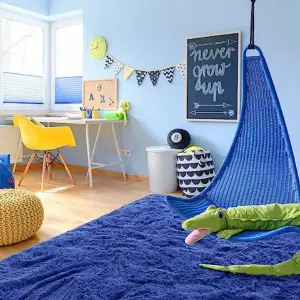 Tapete Alfombra Peluda Azul Rey 200x150: Suaveza y Elegancia para tu Hogar - Tapete Alfombra Peluda Azul Rey 200x150