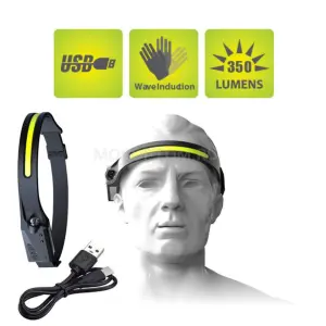 Linterna Frontal LED para Camping: Ilumina tu Aventura - Linterna Frontal Luz Led Camping usb