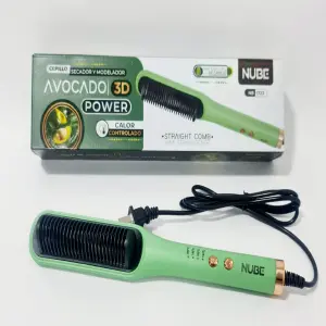 CEPILLO ALISADOR NUBE AGUACATE: ¡Tu cabello liso y radiante en segundos! - CEPILLO ALISADOR NUBE AGUACATE