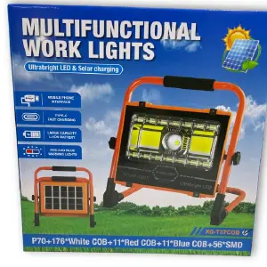 LAMPARA SOLAR XG-T37SMD: Iluminación Solar de Alta Potencia - LAMPARA SOLAR XG-T37SMD