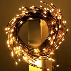 Guirnalda de Luces Navideñas Rama: Ilumina tu Navidad - Guirnalda de luces navideñas rama