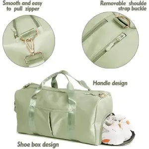 Bolso Deportivo - ¡Perfecto para el Gimnasio y Viajes! - Bolso Deportivo - GYM y/o Viaje Verde