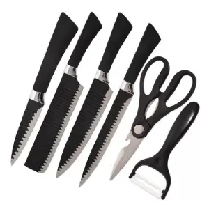 Juego de Cuchillos Todo en Uno: Juego Kit Cuchillos 6 Piezas - Juego Kit Set Cuchillos Todo En Uno 6 Pi