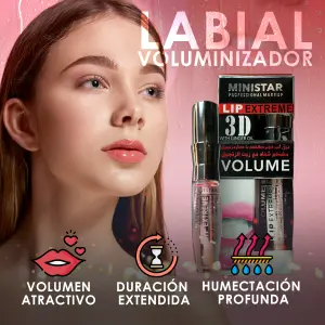 LABIAL VOLUMINIZADOR MINISTAR: Labios más llenos y sensuales - LABIAL VOLUMINIZADOR MINISTAR