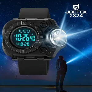 Reloj Deportivo SKMEI 2187: Iluminación LED y Alta Resistencia al Agua - 2324 RELOJ JOEFOX DIG LINTERNA DEPORTIVO