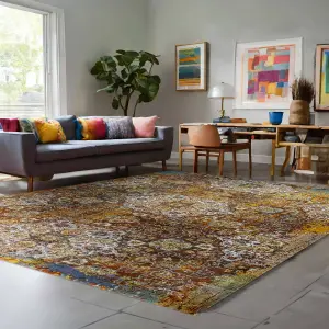 Alfombra Turca Multicloor: Elegancia y Estilo para tu Hogar - ALFOMBRA TURCA MULTICOLO 1,20 MTR X 1,70