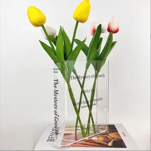 FLORERO ACRILICO: Elegancia y Durabilidad para Tus Flores - FLORERO ACRILICO