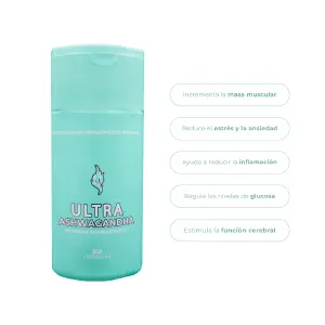 ASHWAGANDHA BY ULTRA X: 60 Cápsulas - Tu Equilibrio Natural - ASHWAGANDHA BY ULTRA X 60 CAPSULAS