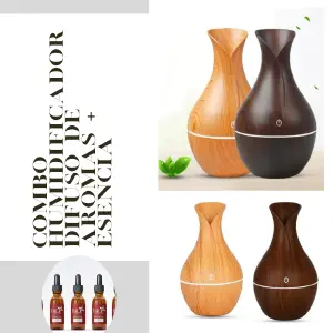 COMBO HUMIDIFICADOR + ESENCIA: El dúo perfecto para un aire fresco y aromático - COMBO HUMIDIFICADOR  + ESENCIA