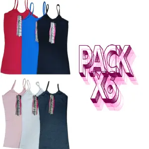 Blusas Pack x6 Básicas: ¡El Kit Perfecto para Tu Guardarropa! - Blusas Pack x6 Basicas