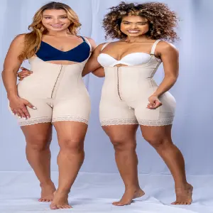 Faja Pierna Corta con Tiras 2605: Moldea tu Figura con Estilo y Confianza - Faja pierna corta con tiras 2605