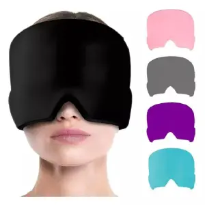 Gorro Mascara Gel Frío: Control Efectivo del Dolor de Cabeza - Gorro mascara Gel Frío Control Migraña
