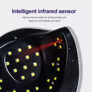 Lámpara UV para Uñas 1V 168W: ¡Secado Perfecto en Segundos! - Lampara Uñas 1V 168 W