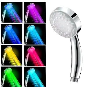 Ducha LED 7 Colores: Ilumina tu baño con estilo - Ducha LED 7 Colores
