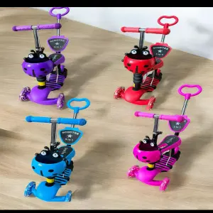PATINETA 5 EN 1: ¡Diversión y Estilo sin Límites! - PATINETA 5 EN 1