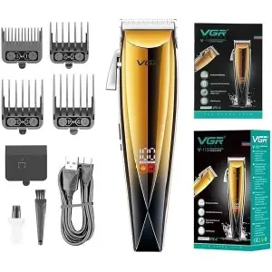 Máquina Cortapelos Profesional VGR V-115: La Precisión en tus Manos - Maquina Barbera Profesional VGR V-115