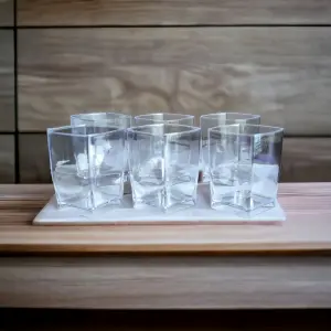 VASO 7 Oz POLIESTIRENO CRISTAL - ¡El Juego Perfecto para tus Celebraciones! - VASO 7 Oz POLIESTIRENO CRISTAL   6 VASOS
