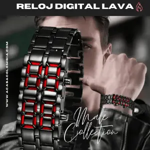 RELOJ DIGITAL LAVA: Elegancia y Estilo en tu Muñeca - RELOJ DIGITAL LAVA