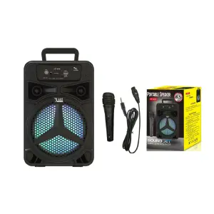 PARLANTE BLUETOOTH HF-606: Sonido Impresionante en un Diseño Compacto - PARLANTE 6.5" BLUETOOTH HF-606