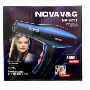SECADOR NOVA 9211: El Secador Perfecto para un Cabello Saludable y Brillante - SECADOR NOVA 9211
