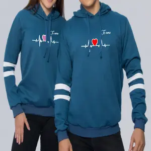 Buzos y Hoodies Parejas: Corazón Eléctrico - Buzos,Hoodies Parejas Corazon Electrico