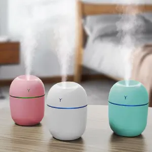 Humidificador Difusor de Color: ¡Crea un Ambiente Sereno! - humificador difusor color full