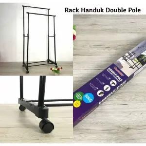 Tendedero Doble Plegable de Piso: ¡La Solución Perfecta para tu Lavandería! - Tendedero Doble  Plegable De Piso