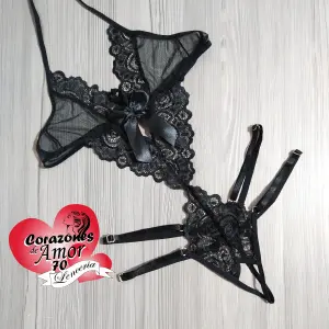 Body Encaje Negro TRK11: Elegancia y Sensualidad - Body encaje negro trk11