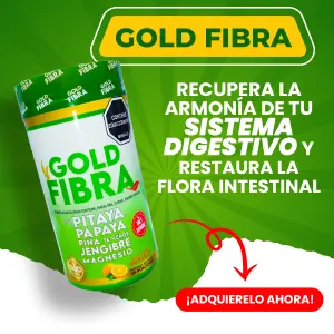 Gold Fibra: Tu Solución Natural para la Salud Intestinal - Gold Fibra para problemas del colon