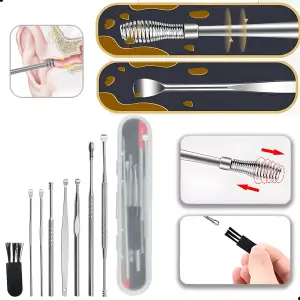 Set Para El Cuidado De Los Oídos: Limpieza Profunda y Delicada - Set Para El Cuidado De Los Oídos limpiez