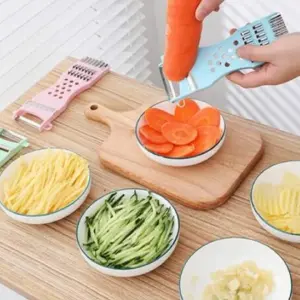 Rallador 5 en 1 - Set de 3 Unidades: ¡La Cocina Perfecta a Tu Alcance! - Rallador 5 en 1 -Set 3 unidades