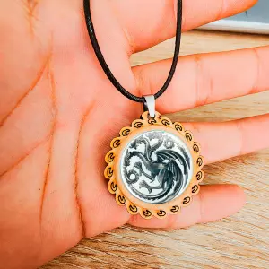 Collar Casa Targaryen Juego de Tronos: Un símbolo de poder y lealtad - Collar Casa Targaryen Juego De Tronos