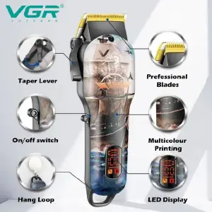 MAQUINA_PELUQUERA_VGR-689: La herramienta definitiva para un corte de cabello profesional - MAQUINA_PELUQUERA_VGR-689