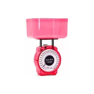 Balanza Roja Para Dietas: ¡Controla tu Peso con Precisión! - Balanza Roja Para Dietas Gramera Análoga